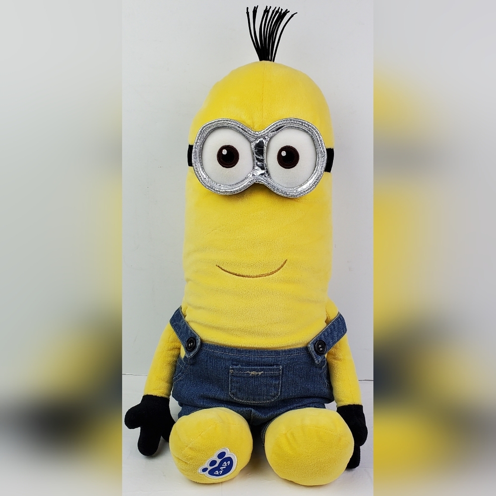 Build-A-Bear BAB 2015 Despicable Me Minions Kevin w/ Overalls Plush - GUC
